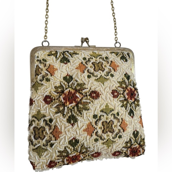 Fine Arts Vintage Beaded Tapestry Evening Bag - Picture 11 of 14